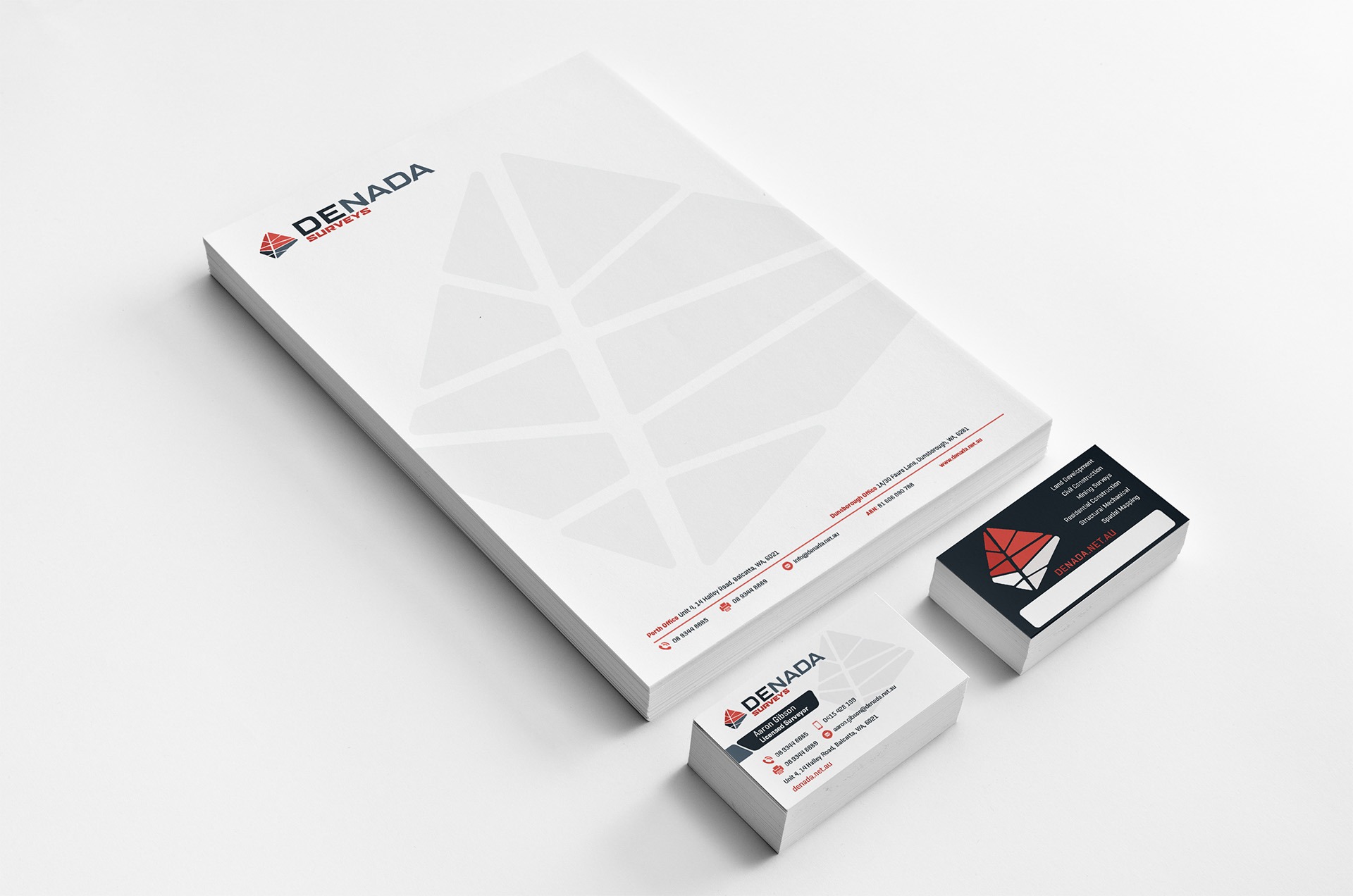 Denada Surveys Stationery 3